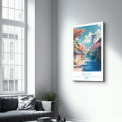 Kyoto Japan-Travel Posters | Glass Wall Art - Artdesigna