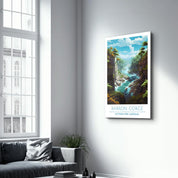 Barron Gorge-National Park Australia-Travel Posters | Glass Wall Art - Artdesigna