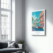 Havana Cuba-Travel Posters | Glass Wall Art - Artdesigna