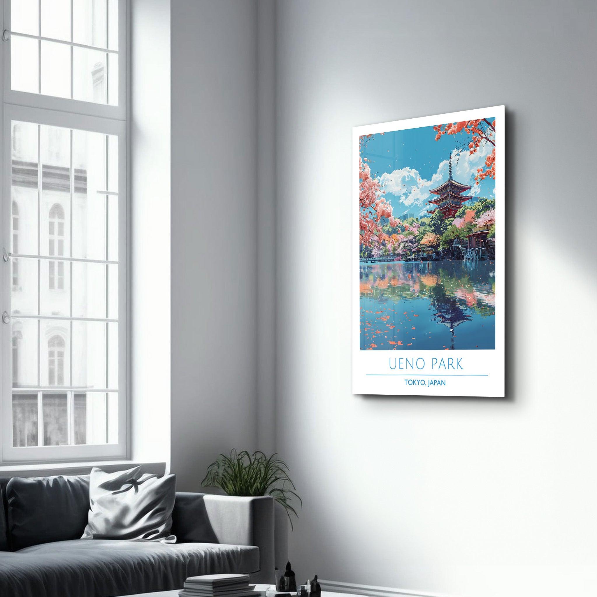 Ueno Park-Tokyo Japan-Travel Posters | Glass Wall Art - Artdesigna