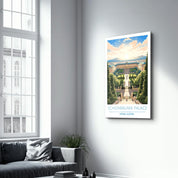 Schonbrunn Palace-Vienna Austria-Travel Posters | Glass Wall Art - Artdesigna