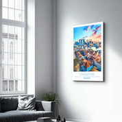 Singapore Singapore-Travel Posters | Glass Wall Art - Artdesigna