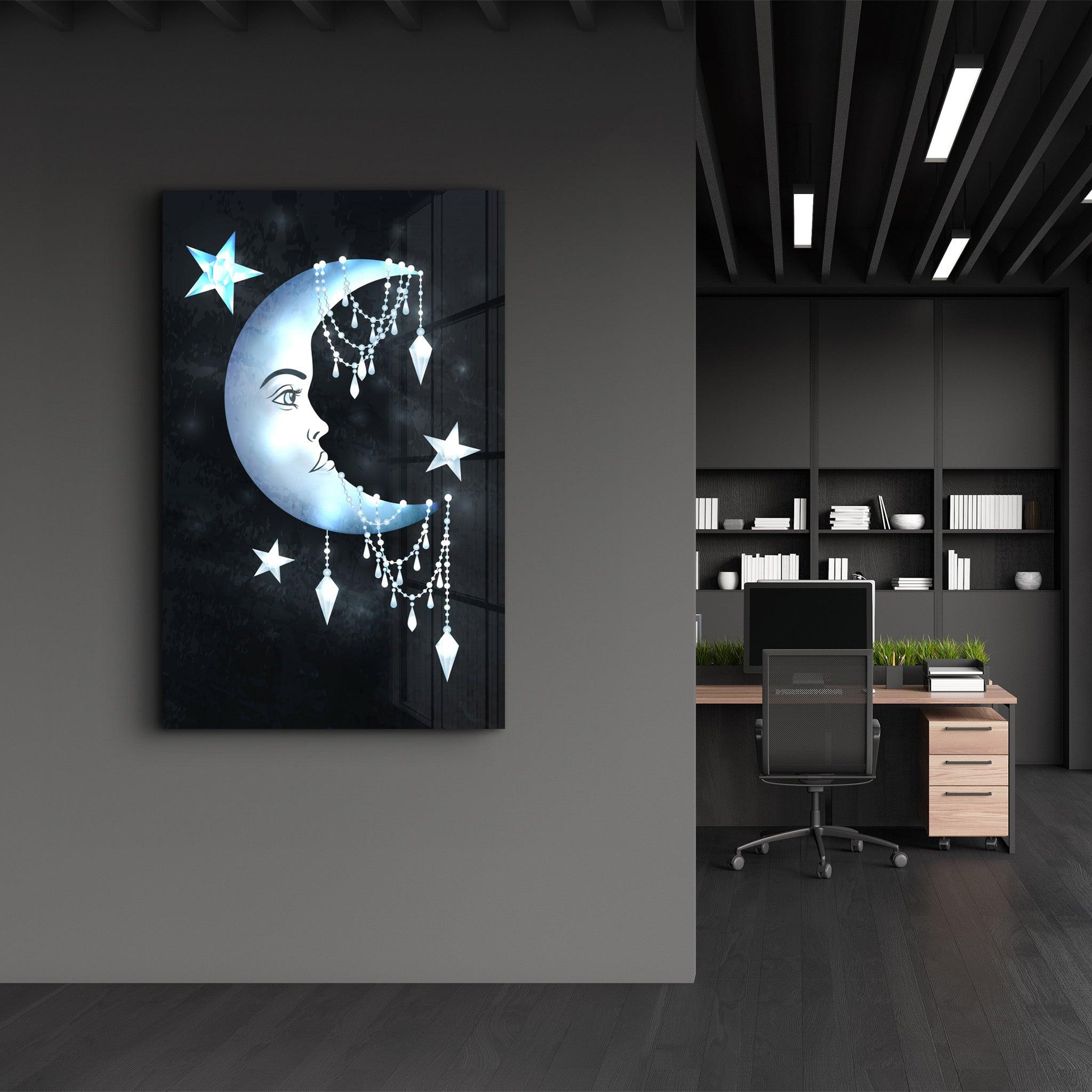 Falabella Stars | Glass Wall Art - Artdesigna