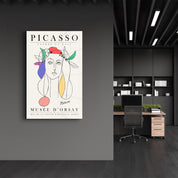 Pablo Picasso - Guerre Et Paix | Gallery Print Collection Glass Wall Art - Artdesigna