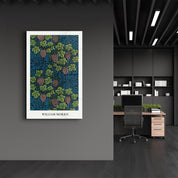 William Morris - Grapes | Gallery Print Collection Glass Wall Art - Artdesigna