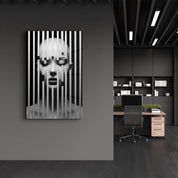 Behind the Bars 2 | Designers Collection Glass Wall Art - Artdesigna