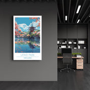 Ueno Park-Tokyo Japan-Travel Posters | Glass Wall Art - Artdesigna