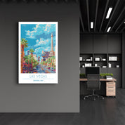 Las Vegas-Nevada USA 2-Travel Posters | Glass Wall Art - Artdesigna