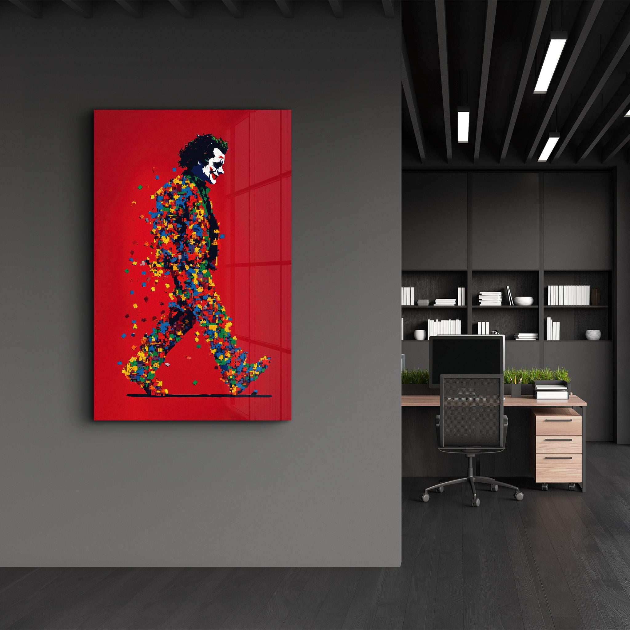 Pixel JKR | Designers Collection Glass Wall Art