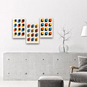 ."Cubes". Contemporary Gallery Collection Glass Wall Art - ArtDesigna Glass Printing Wall Art