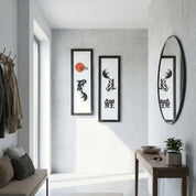 KOI FISH – 2 Piece Wooden Wall Art Set