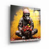Lonely Lover | Glass Wall Art