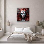 ."Red Queen". Designers Collection Glass Wall Art - ArtDesigna Glass Printing Wall Art