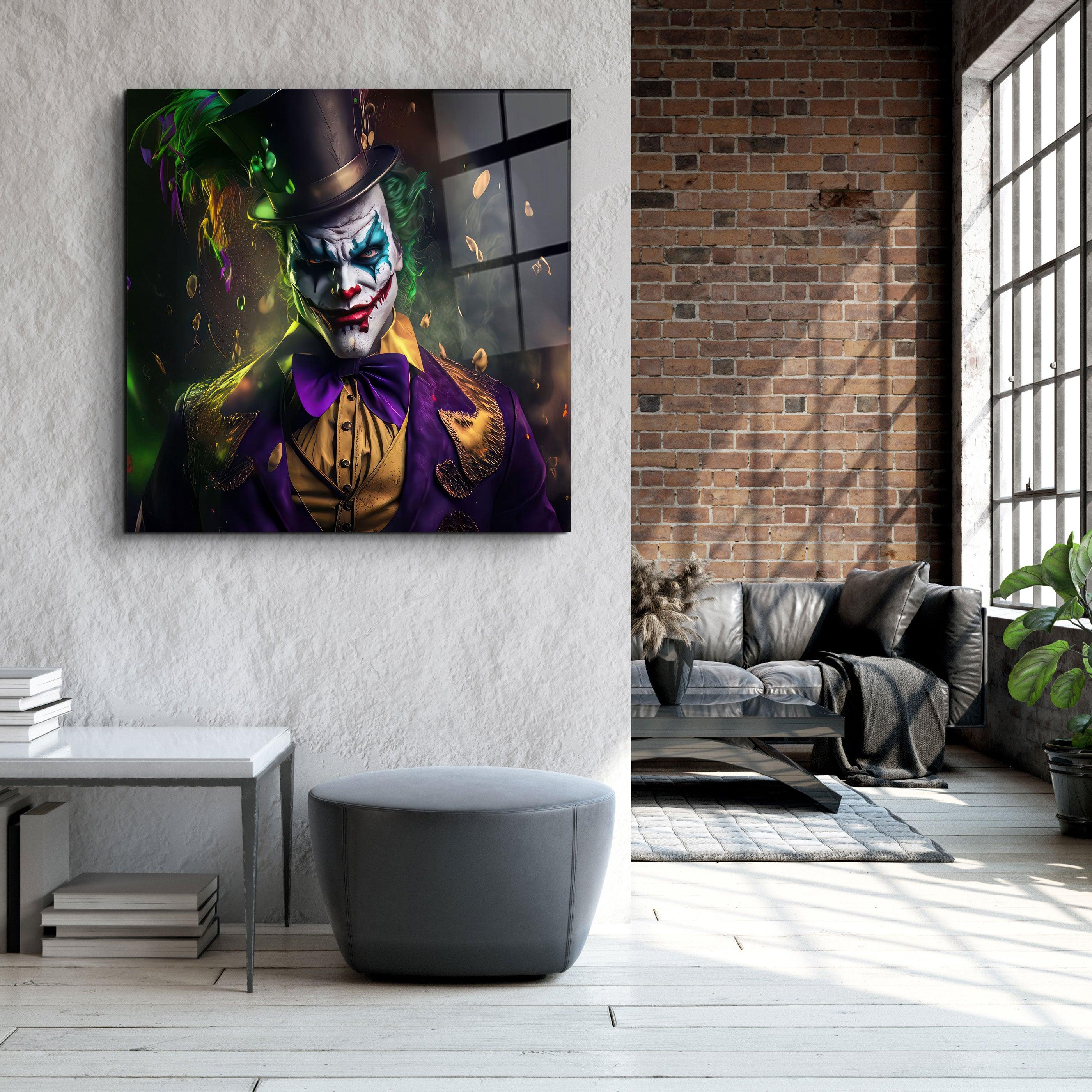 ."Boss of the Circus". Secret World Collection Glass Wall Art - ArtDesigna Glass Printing Wall Art