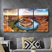 ・"Lake Powell - Trio"・Glass Wall Art - ArtDesigna Glass Printing Wall Art