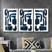 ・"Signs - Trio"・Glass Wall Art - ArtDesigna Glass Printing Wall Art