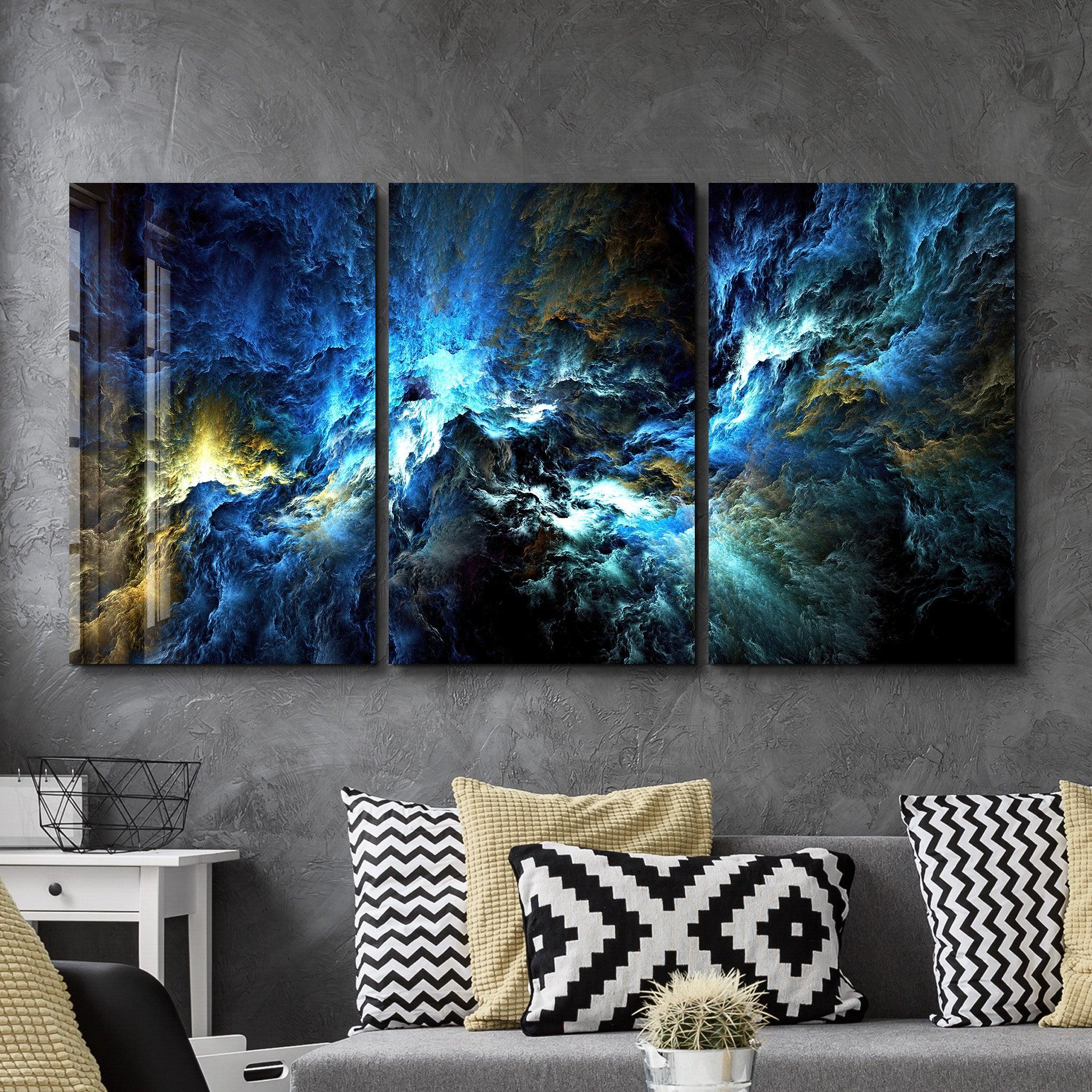 ・"Myth of the Sky - Trio"・Glass Wall Art - ArtDesigna Glass Printing Wall Art