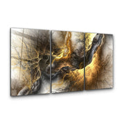 ・"Monster Awakening - Trio"・Glass Wall Art - ArtDesigna Glass Printing Wall Art