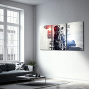 ・"The Future is Now - Trio"・Glass Wall Art - ArtDesigna Glass Printing Wall Art