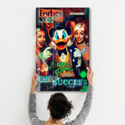 Rich Success Stories by Mr. Pablo Costa – Glass Wall Art