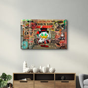 They Lie by Mr. Pablo Costa | Glass Wall Art