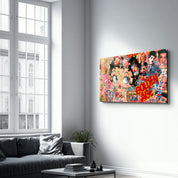 Golden Age by Mr. Pablo Costa | Glass Wall Art