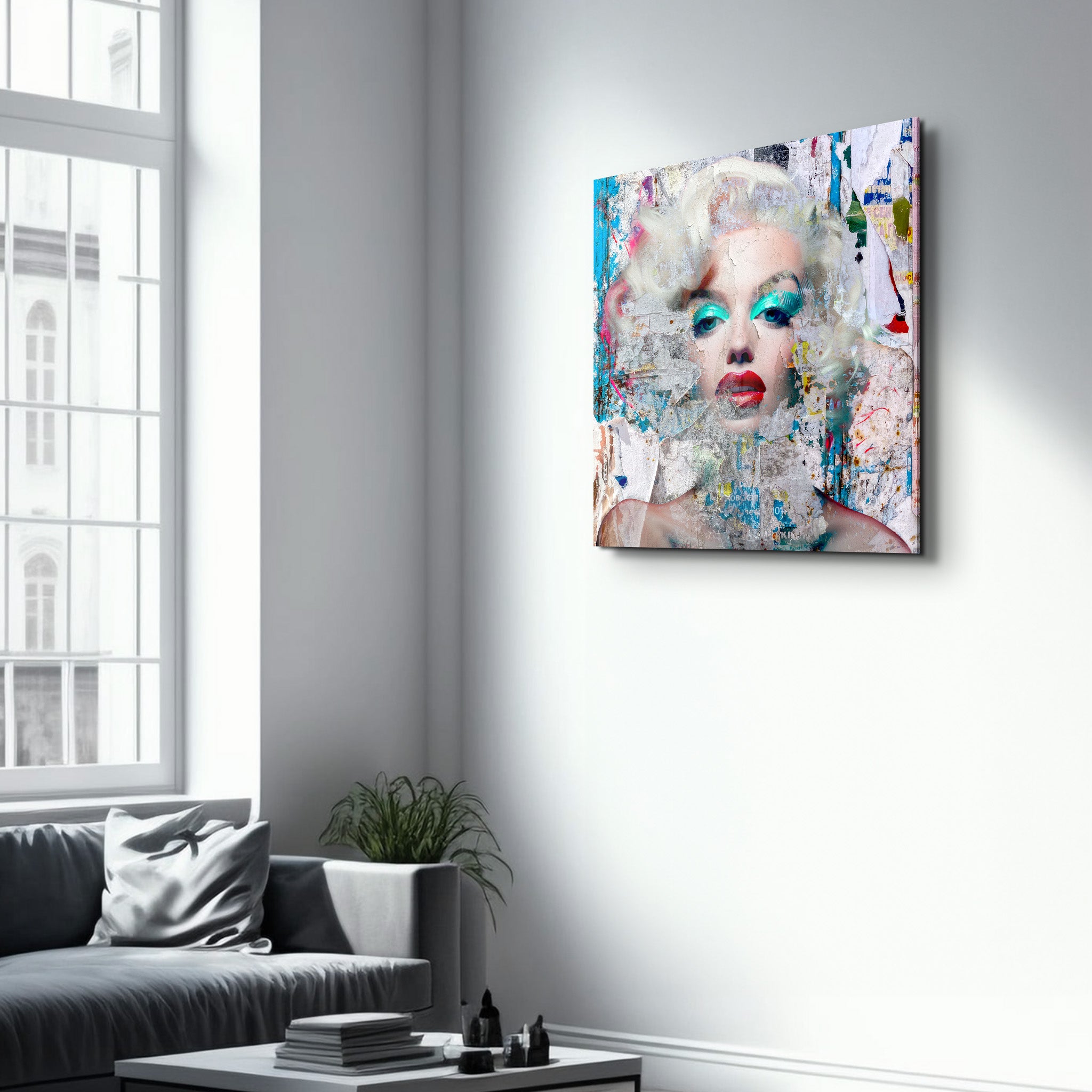 Fractured Glamour by Mr. Pablo Costa | Glass Wall Art