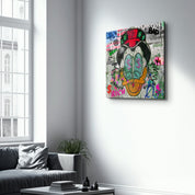 Money Talks by Mr. Pablo Costa | Glass Wall Art