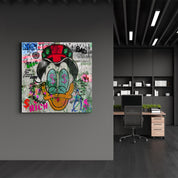 Money Talks by Mr. Pablo Costa | Glass Wall Art