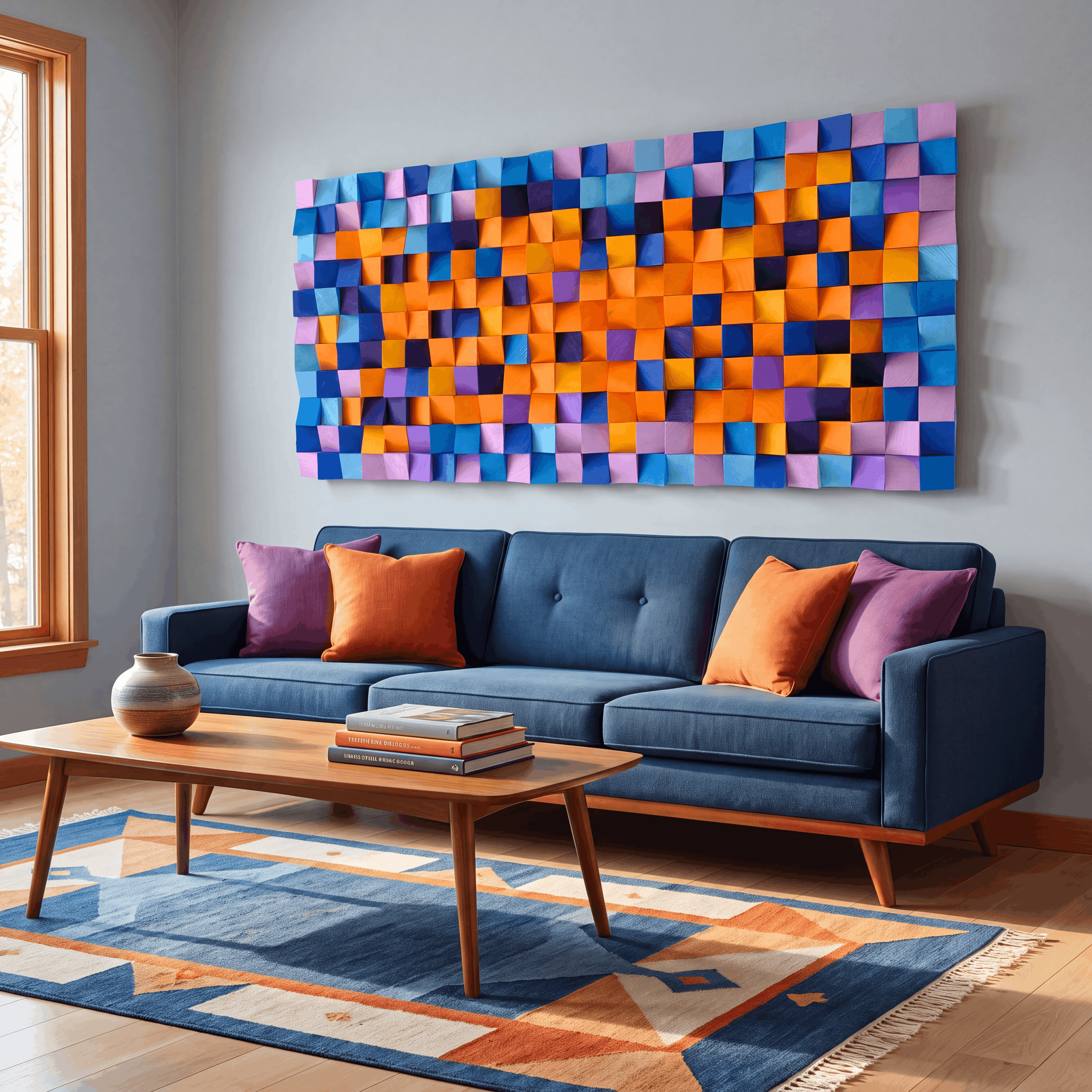 Rainbow | Wood Wall Sculpture