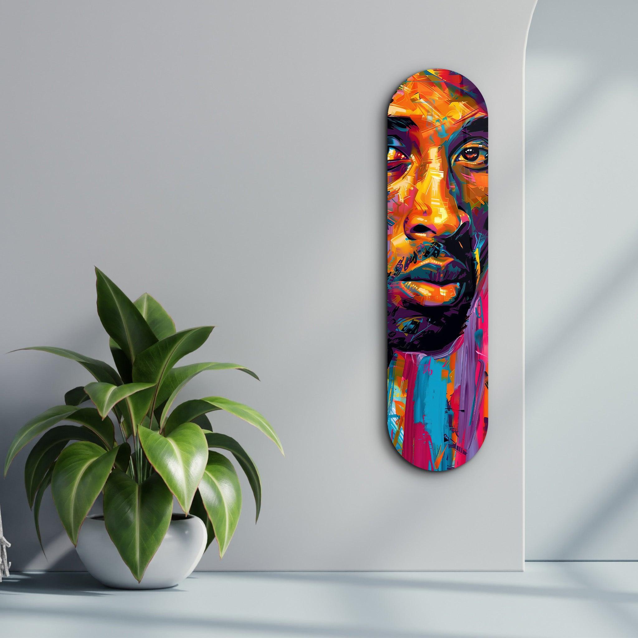 Kobe B | Glass Wall Art - Artdesigna