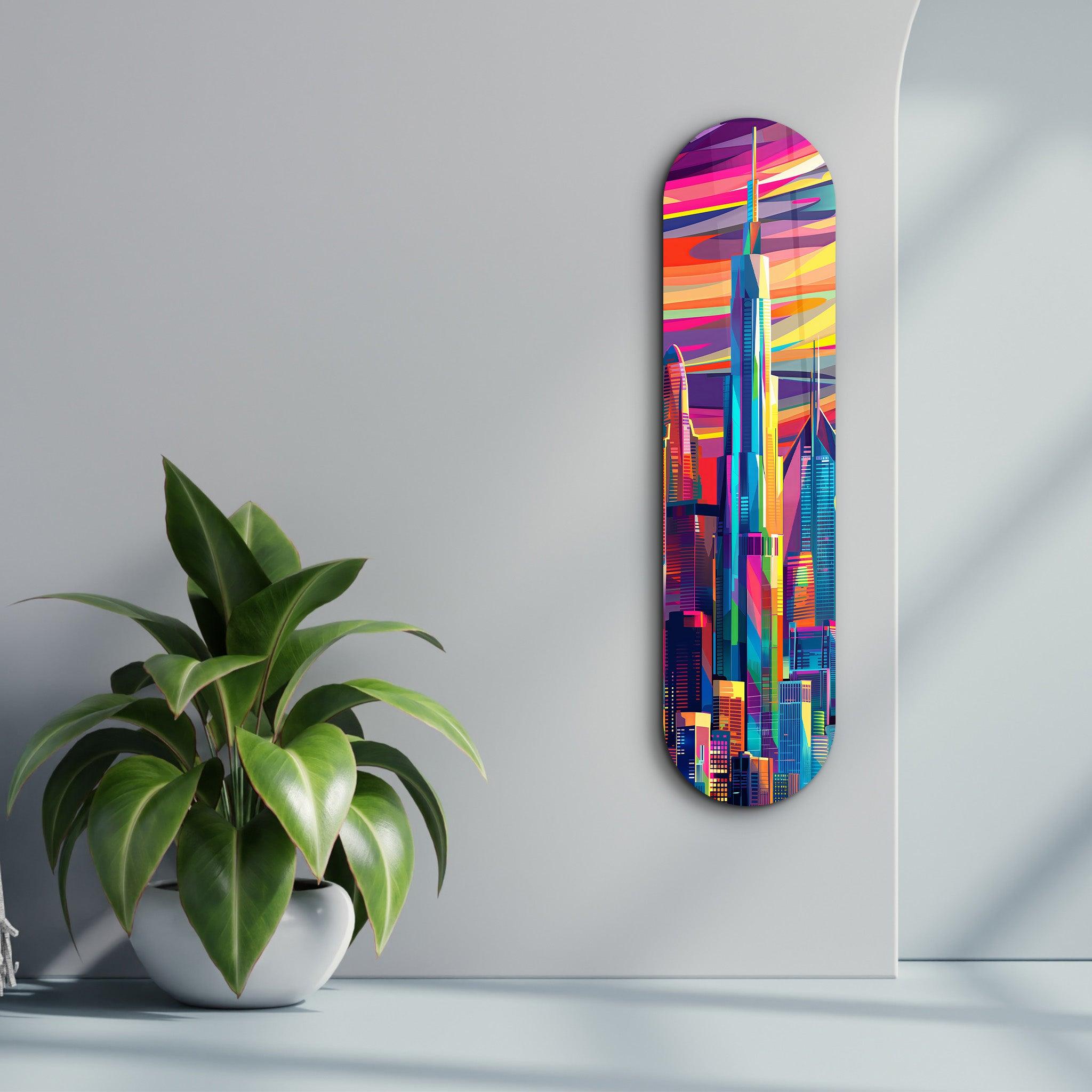 Los Angeles | Glass Wall Art - Artdesigna