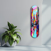 Amsterdam | Glass Wall Art - Artdesigna