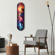 Colorful Space V2 | Glass Wall Art - Artdesigna