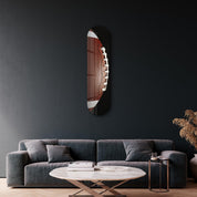 American Football | Glass Wall Art - Artdesigna