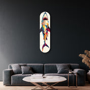 Shark Big | Glass Wall Art - Artdesigna