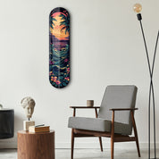 Hawaiian Scene 2 | Glass Wall Art - Artdesigna