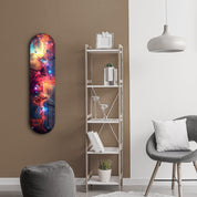 Colorful Space V3 | Glass Wall Art - Artdesigna