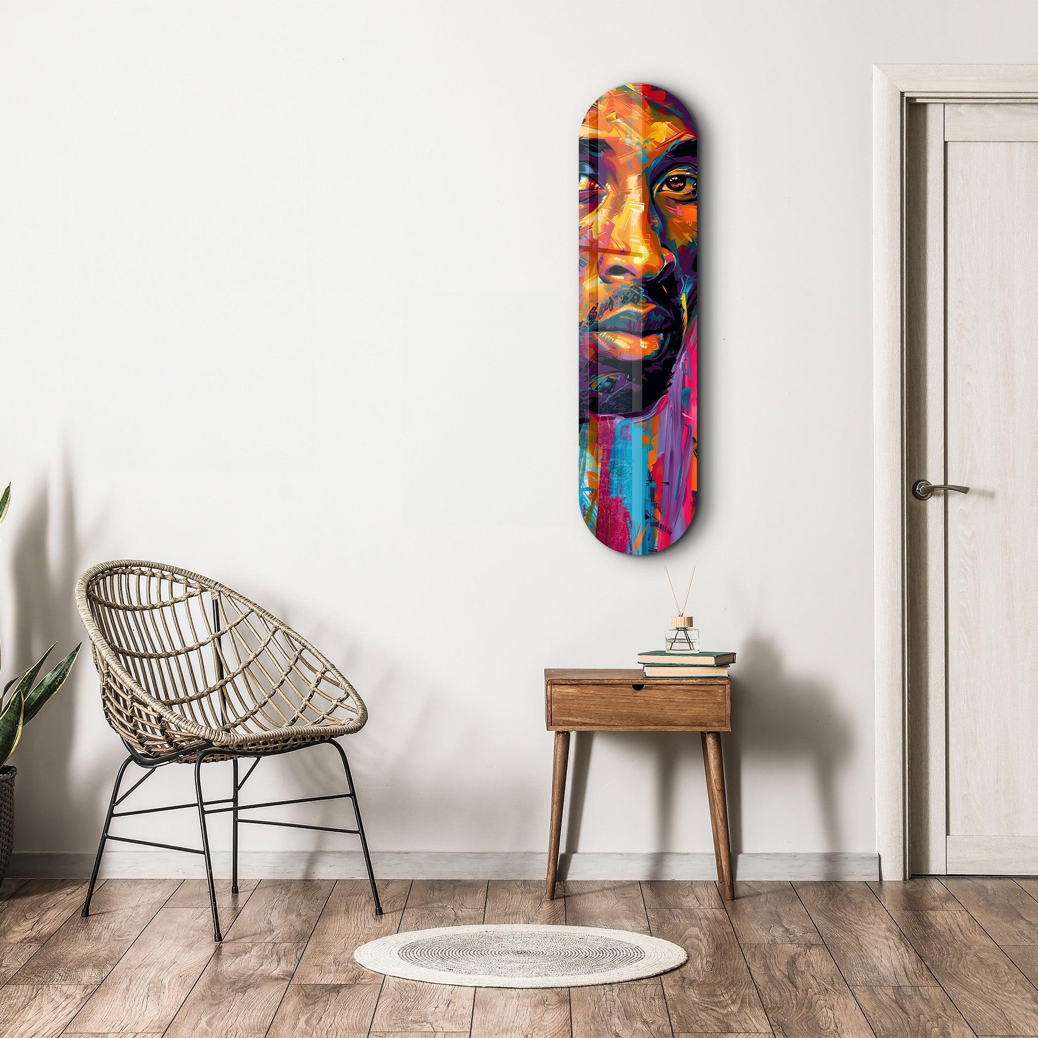 Kobe B | Glass Wall Art - Artdesigna