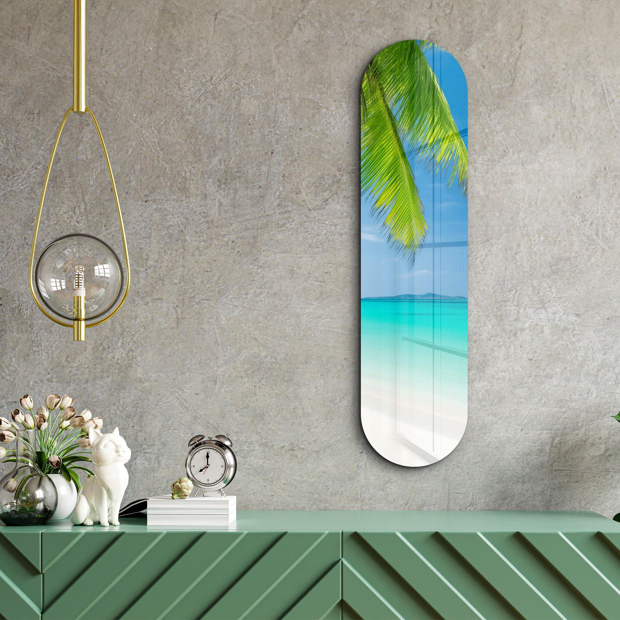 Heaven Beach | Glass Wall Art - Artdesigna