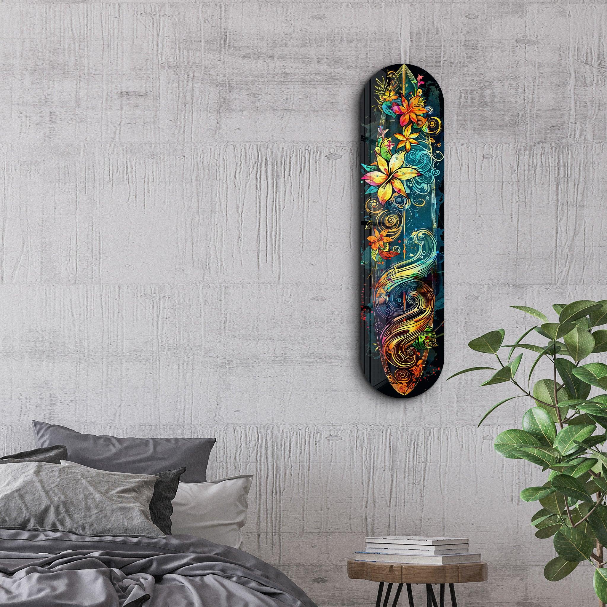 Hawaiian | Glass Wall Art - Artdesigna