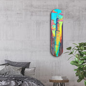 Chicago | Glass Wall Art - Artdesigna