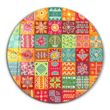Mosaica 2 | Rounded Glass Wall Art