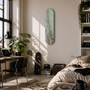 Verdigris 4 | Glass Wall Art