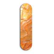 Amber Onyx 3 | Glass Wall Art