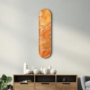 Amber Onyx 3 | Glass Wall Art