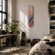 Azure Rust 2 | Glass Wall Art