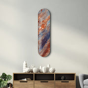 Azure Rust 2 | Glass Wall Art