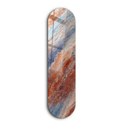 Azure Rust 3 | Glass Wall Art