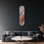 Azure Rust 3 | Glass Wall Art